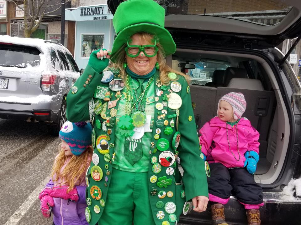 Irish eyes were smiling during the 2022 St. Patrick's Day parade in the City of Hornell. A big crowd turned out despite cold temperatures and a weekend snowstorm.