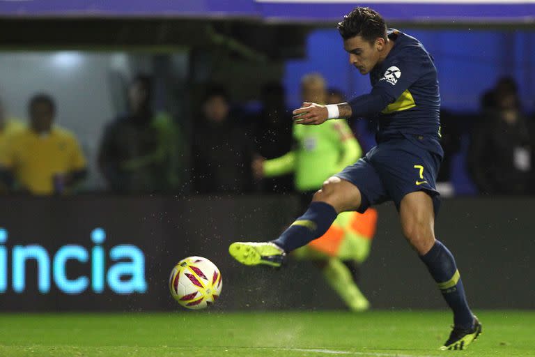 Pavon , jugador de Boca Juniors.