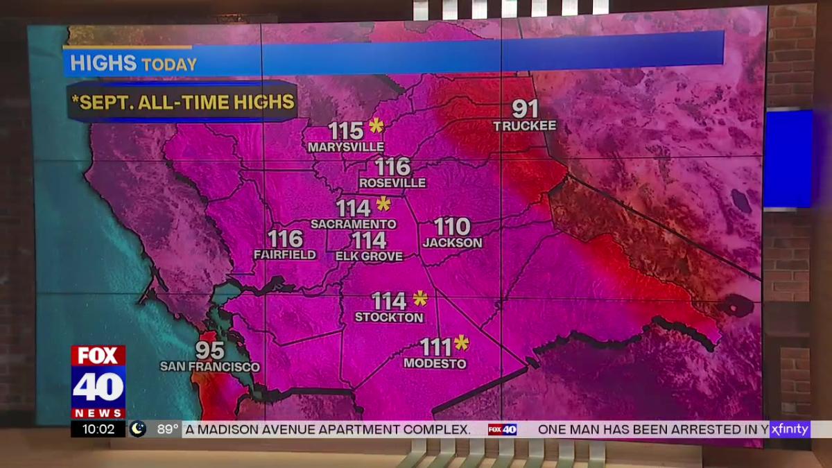 Sacramento Just Recorded Its Hottest Day Ever