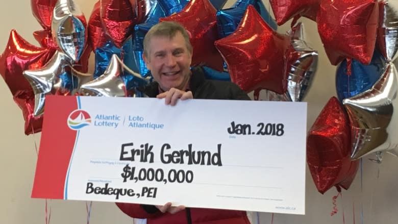 Film set designer buys winning $1M lottery ticket in Summerside