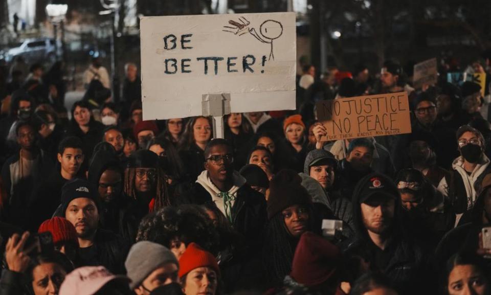 Tyre Nichols protest