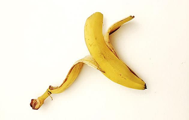 Banana peels can absorb heavy metals. Photo: Getty Images