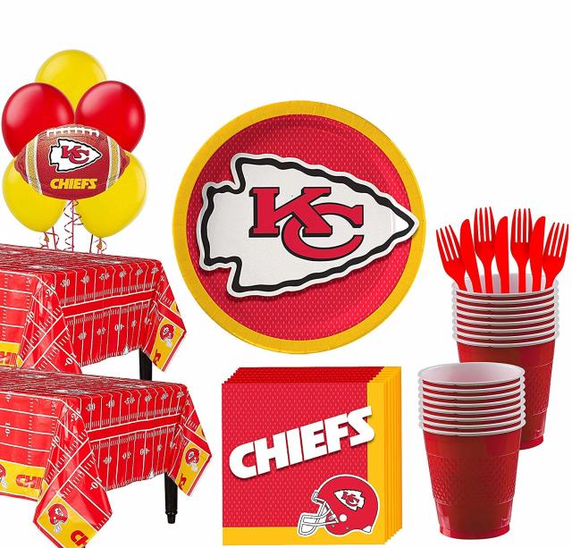 Nfl Kansas City Chiefs Paper Plates - 24 Ct.