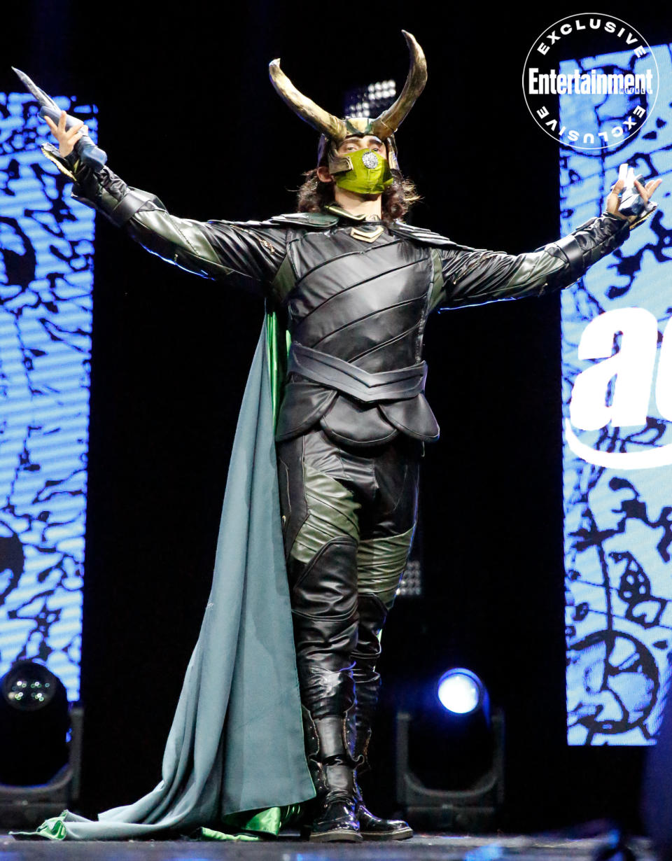 Loki from <em>Thor: Ragnarok</em> cosplayer