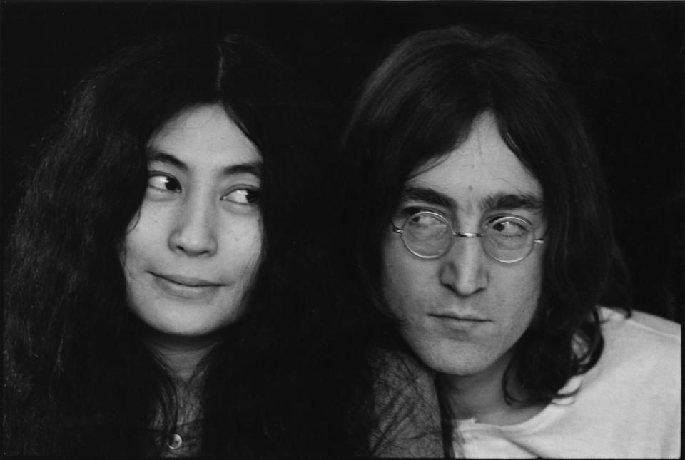 1969: Yoko Ono and John Lennon