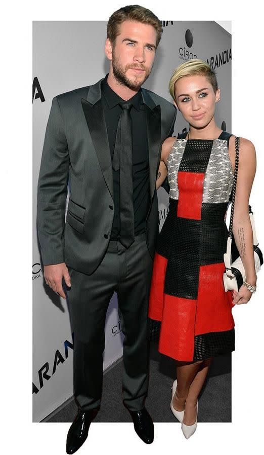 Miley Cyrus and Liam Hemsworth. Photo: Getty Images.