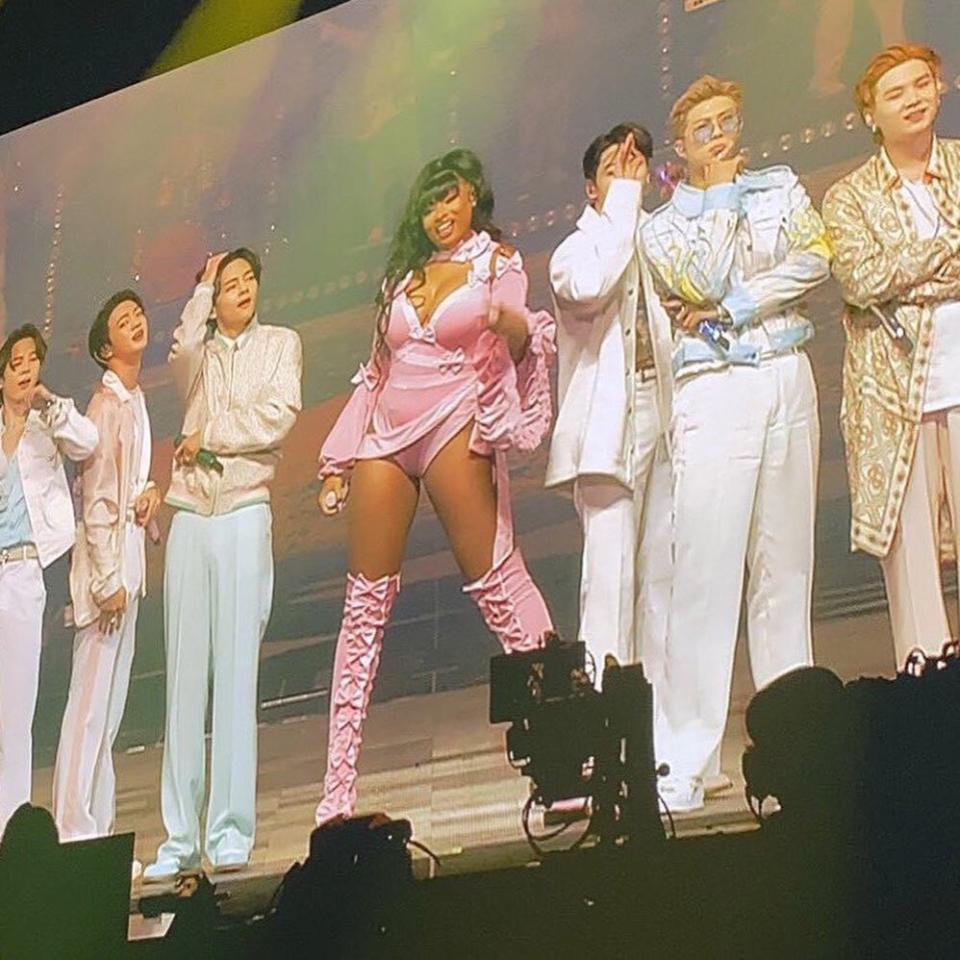 Megan Thee Stallion and BTS