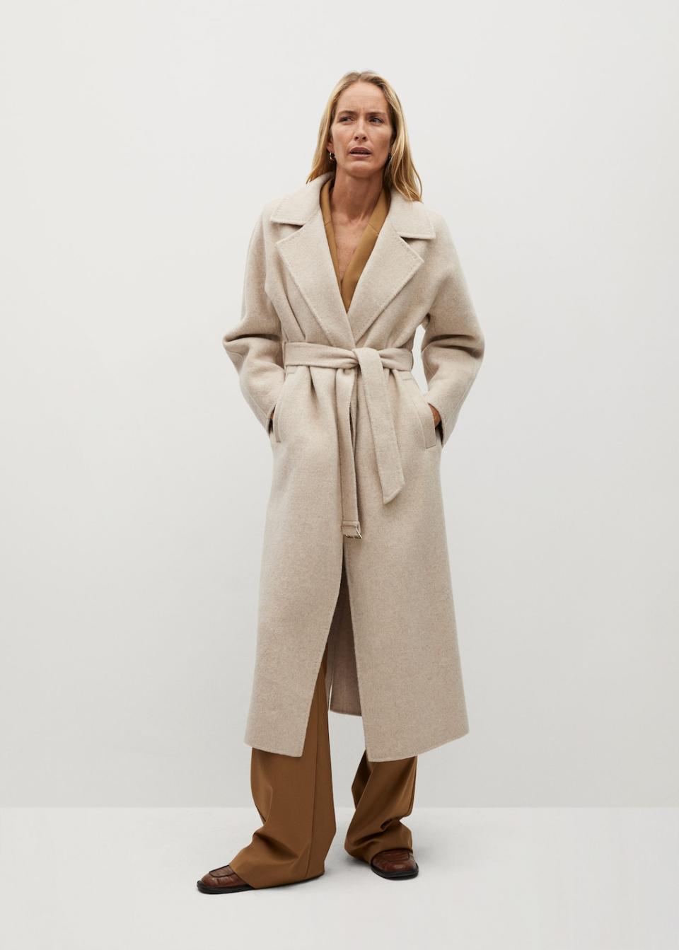 Belted Wool Coat