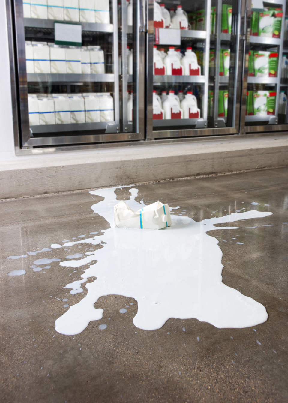 spilled milk