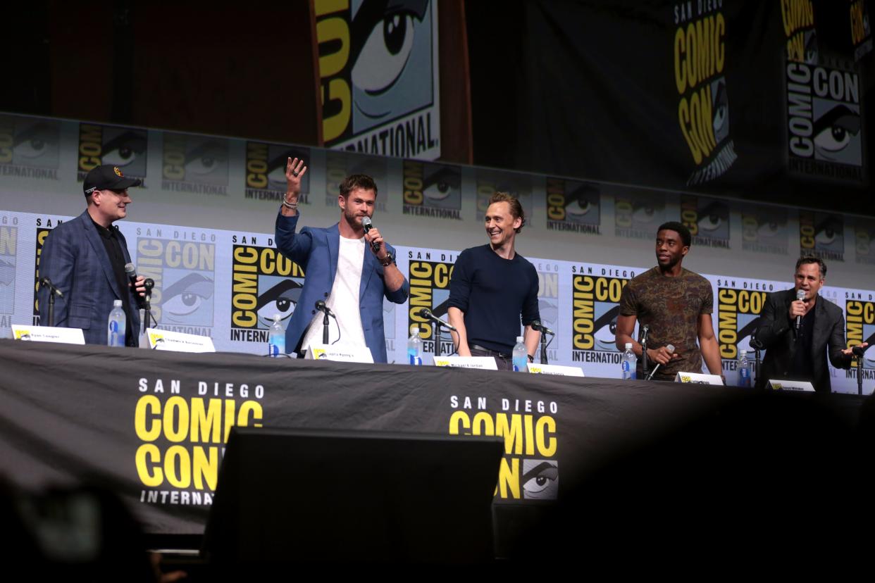 MCU Cast at San Diego Comic Con