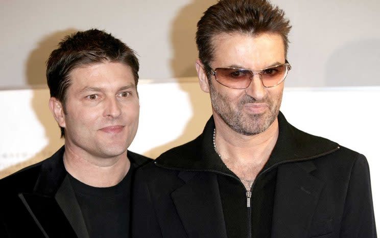 Kenny Goss and George Michael (Getty Images)