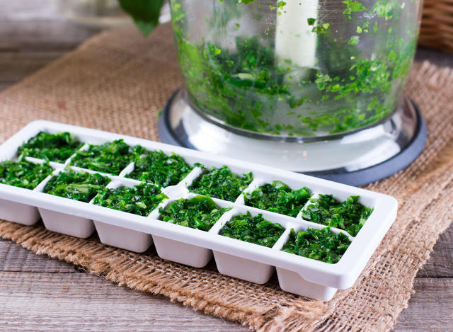 From freezing herbs to making coffee cubes, here are some genius