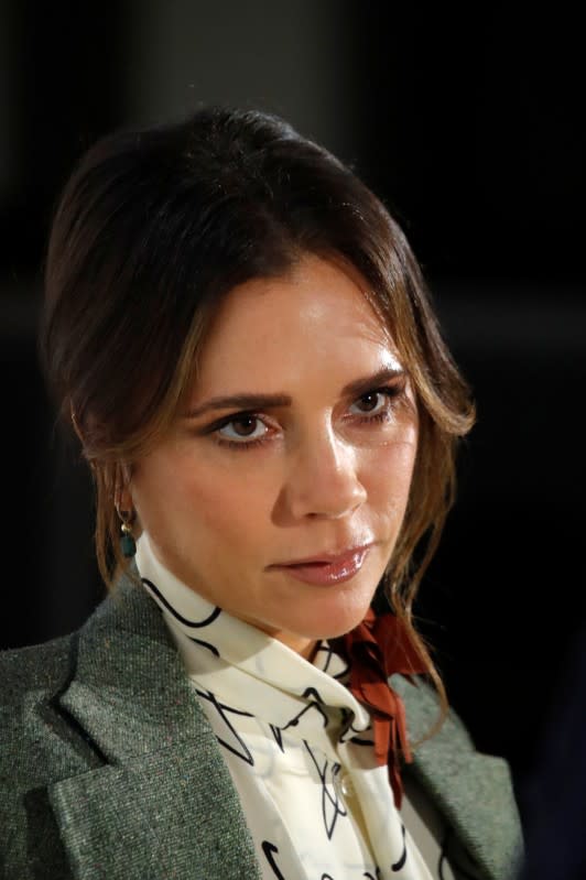 Designer Victoria Beckham attends the 4th edition of the Vogue Fashion Festival in Paris