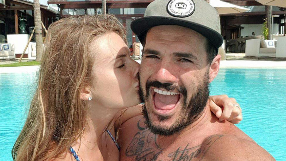 Locky Gilbert and ex-girlfriend Jordan Cayless in Bali