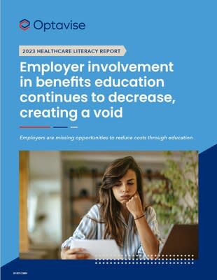 2023 Optavise Healthcare Literacy Report