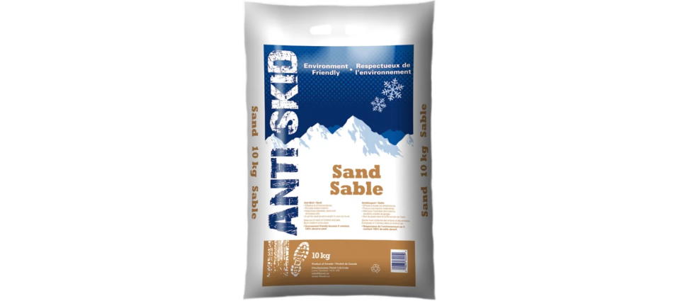 Antiskid Sand, 10-kg. Image via Canadian Tire.