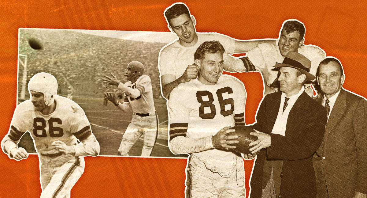 Paul Brown & Otto Graham • Cleveland Browns  Cleveland browns history,  Cleveland browns, Baltimore colts