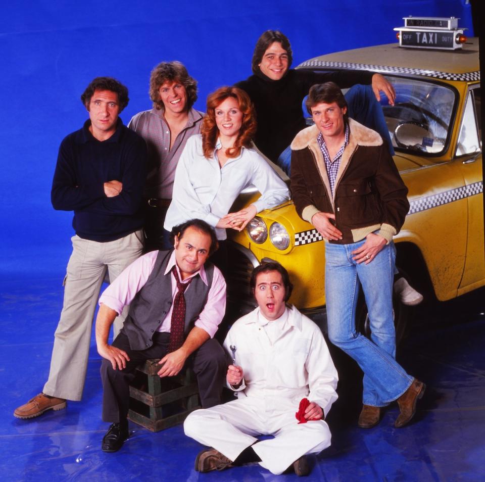 1970s TV Sitcoms: The cast of Taxi