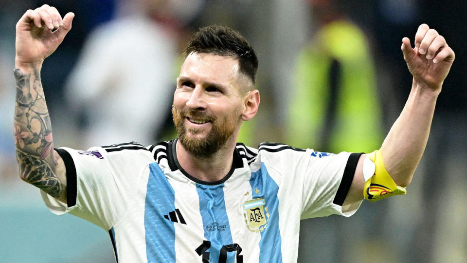 Lionel Messi's masterful display for Argentina in the World Cup semi-final victory over Croatia left fans gobsmacked around the globe. Pic: Getty