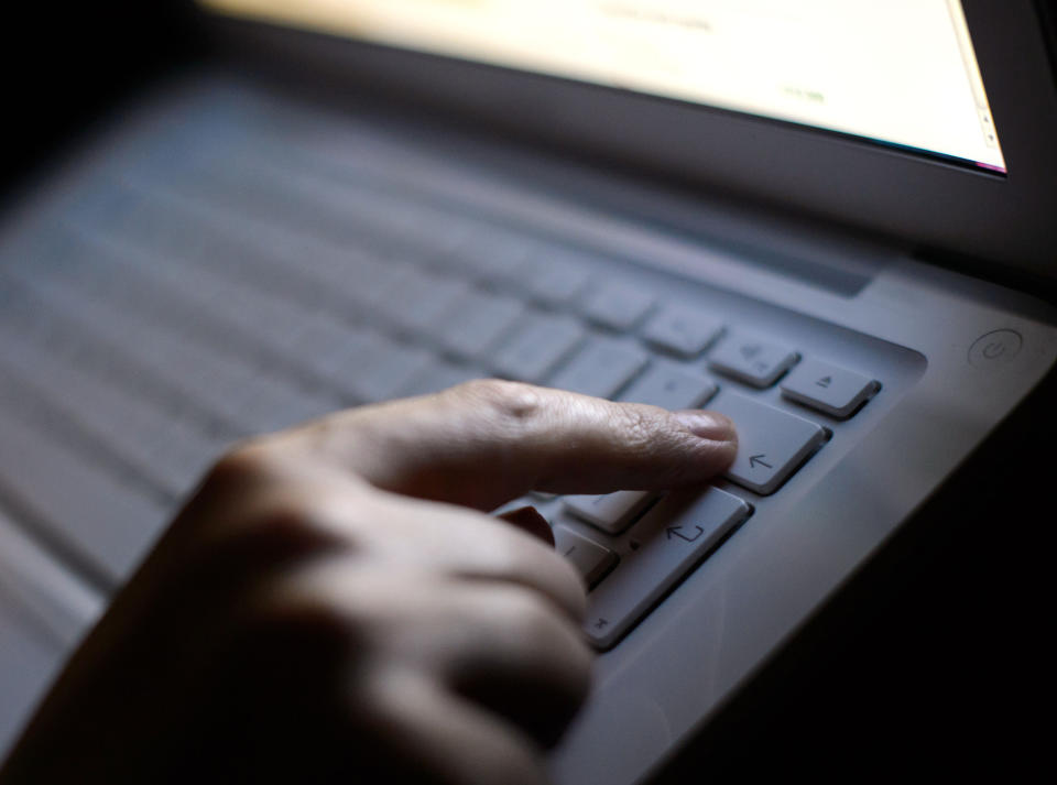 Online scams are on the increase. (PA Images)