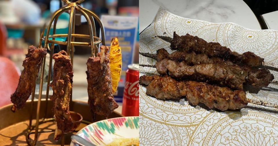 Alijiang - Grilled Lamb in Cage & Lamb Skewers