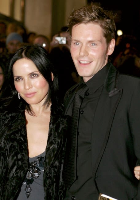 Shaun Evans and ex-girlfriend Andrea Corr