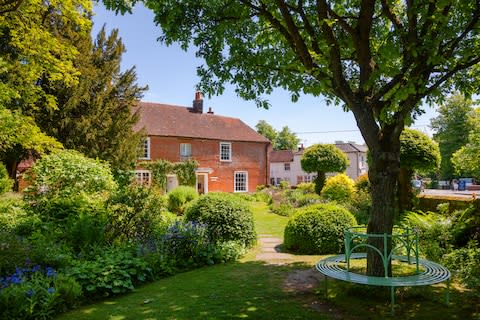 Austen's Hampshire home - Credit: getty