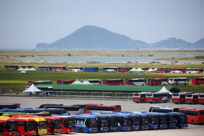 South Korea begins to evacuate thousands of scouts due to expected typhoon