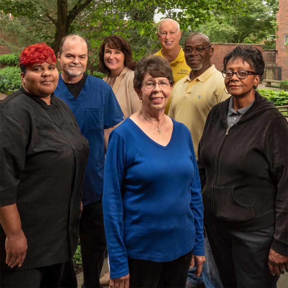 Staff members at one of Episcopal Retirement Services' Cincinnati area facilities.