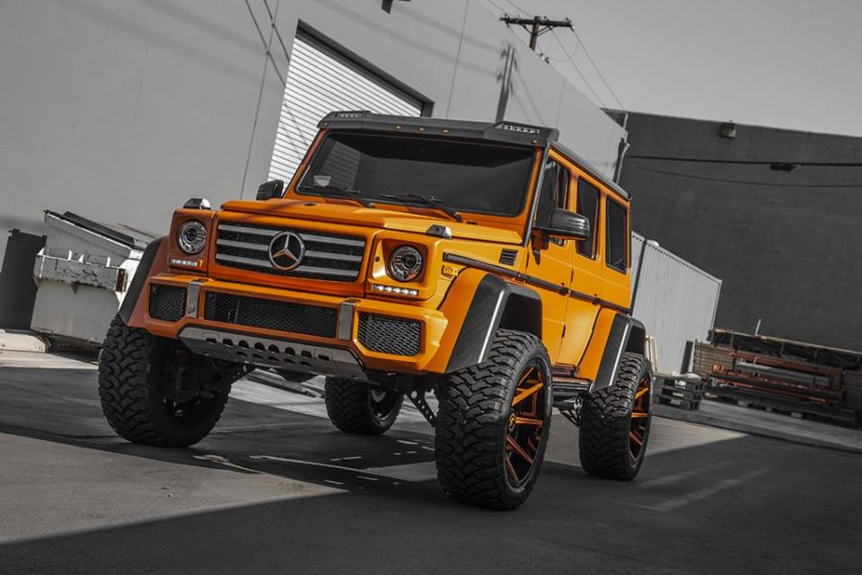 美國影星Kylie Jenner，第二款MERCEDES-BENZ G-Class