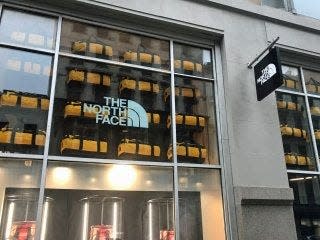 north face storefront