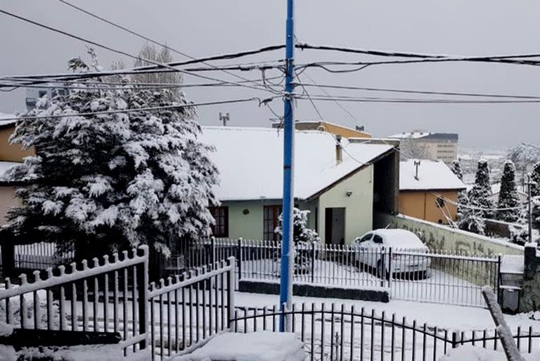 Nevada en Ushuaia