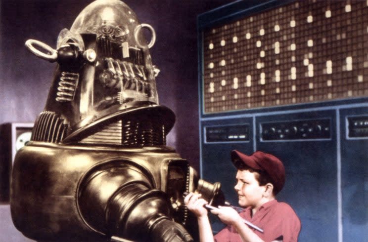 Robby the Robot. (The one on the left. The one that's not the boy.) (Photo: Everett Collection)