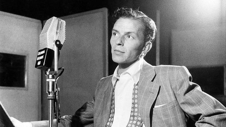 Frank Sinatra singing