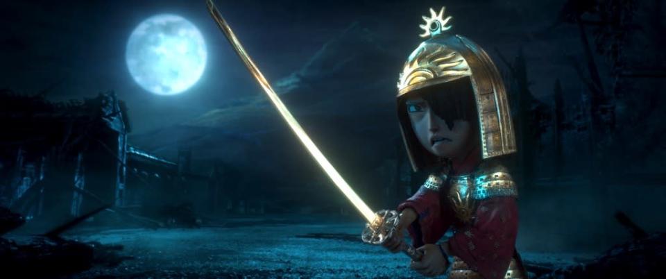 Kubo (Art Parkinson) in “Kubo and the Two Strings.” (United International Pictures)