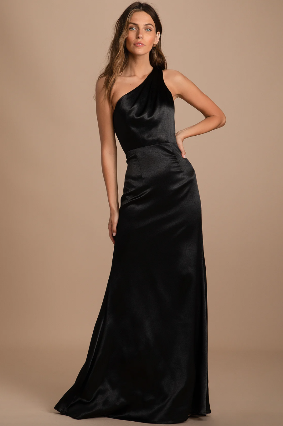 On the Guest List One-Shoulder Dress