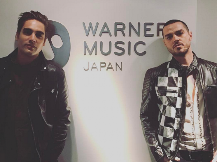The Busted boys are in Japan.