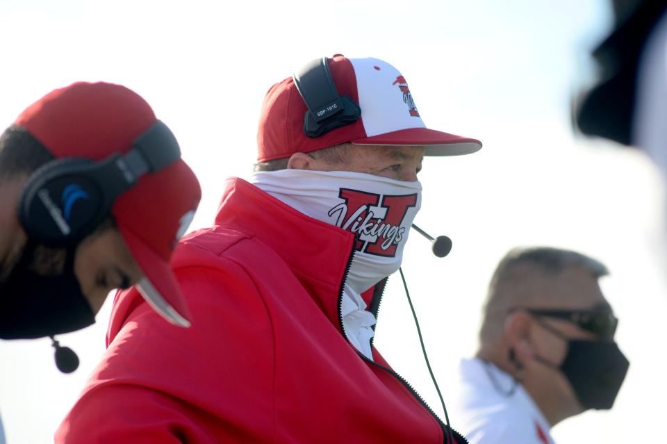 Jon Mack has resigned as Hueneme High's football coach and says he isn't sure he will ever coach again.