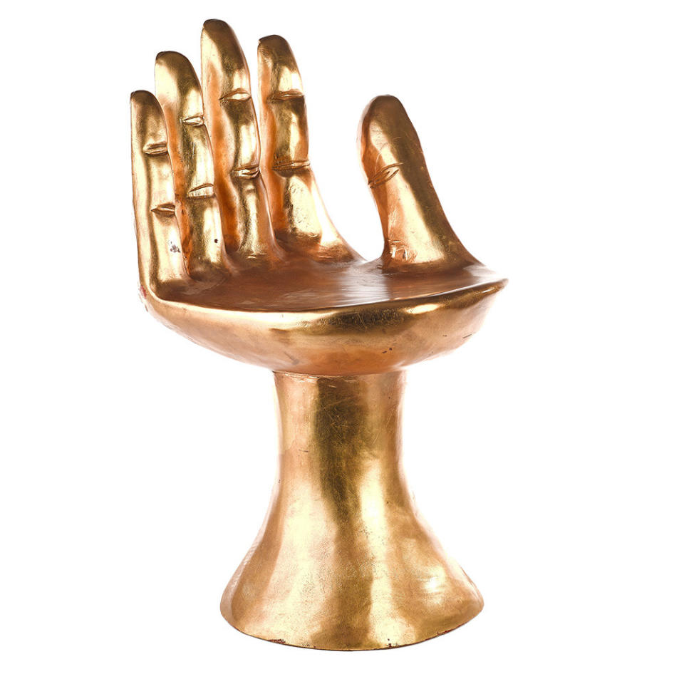 Pols Potten Golden Hand Chair