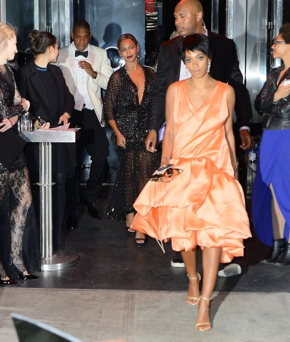 Jay-Z and Solange’s Elevator Fight