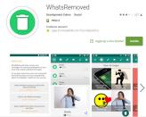 <p>WhatsRemoved permette di recuperare i messaggi che i nostri amici hanno cancellato, per sbaglio o per cognizione di causa, appena dopo l’invio. Bilancia, in questo senso, la possibilità per gli amici di eliminare un messaggio non voluto prima che sia stato letto (foto: screenshot) </p>