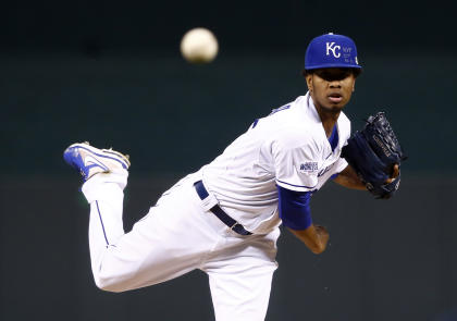 Yordano Ventura pitched seven scoreless innings for the Royals. (USA Today)