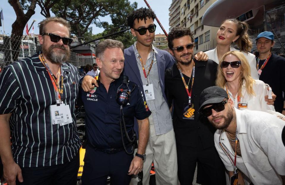 Orlando Bloom, Kylie Minogue, Tom Holland : les stars au Grand Prix de Formule 1 de Monaco