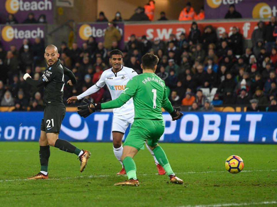 Silva opened the scoring (Getty)