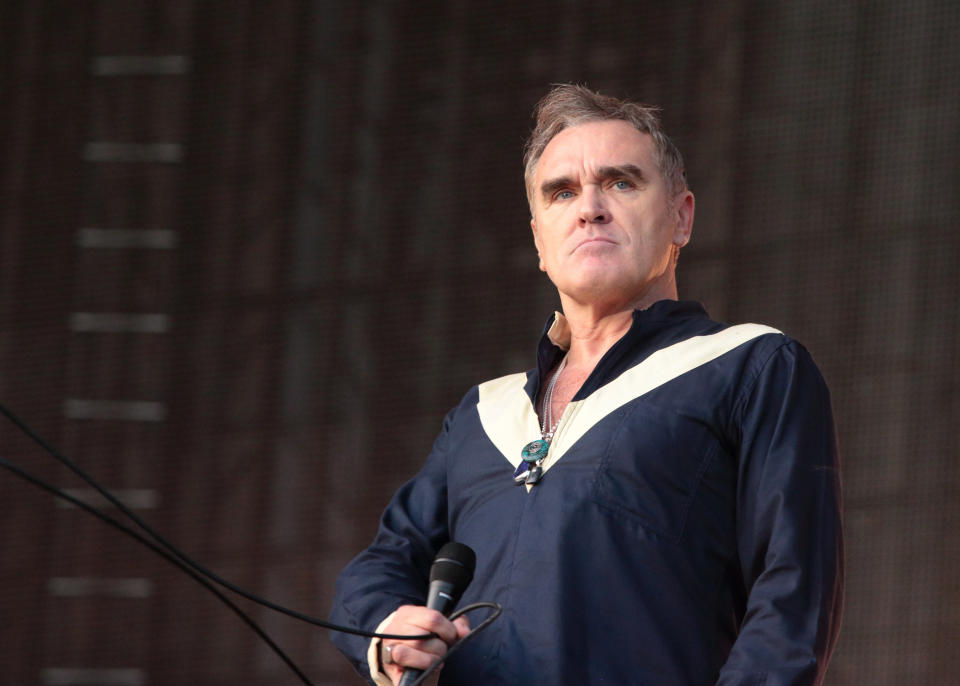 Brtish singer-songwriter Morrissey, pictured here in 2015, blasted tributes by those he believe shunned Sinéad O'Connor in her time of need. (Photo: Owen Sweeney/Invision/AP)