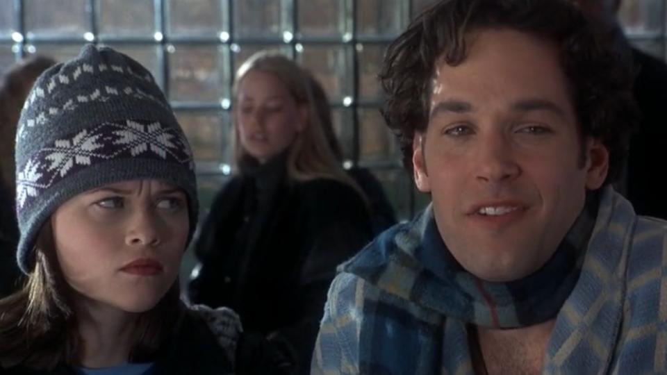 Paul Rudd and Reese Witherspoon in Overnight Delivery