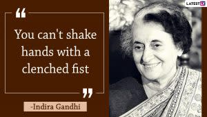 Quotes by Indira Gandhi