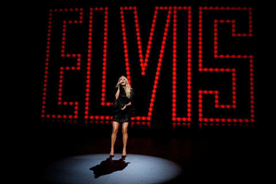 <strong>Carrie Underwood honors Elvis Presley during the upcoming <em>Elvis All-Star Tribute</em></strong>