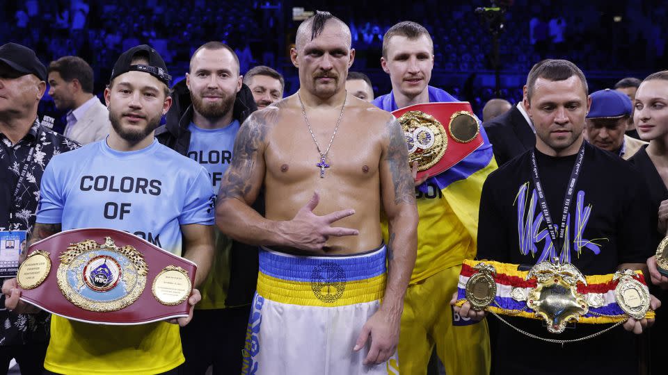 In 2022, Oleksandr Usyk beat Anthony Joshua at the King Abdullah Sports City Arena in Jeddah, Saudi Arabia in a heavyweight title clash. - Andrew Couldridge/Action Images/Reuters