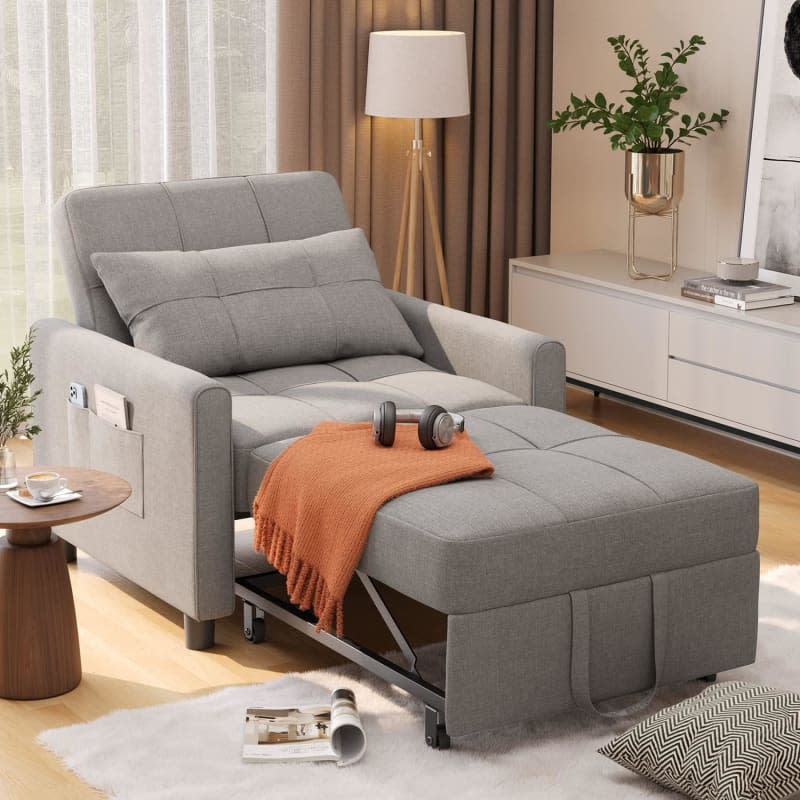 3-in-1 Convertible Chair Bed